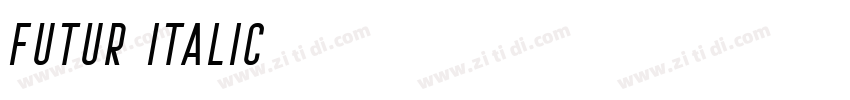 Futur Italic字体转换 Futur Italic字体转换